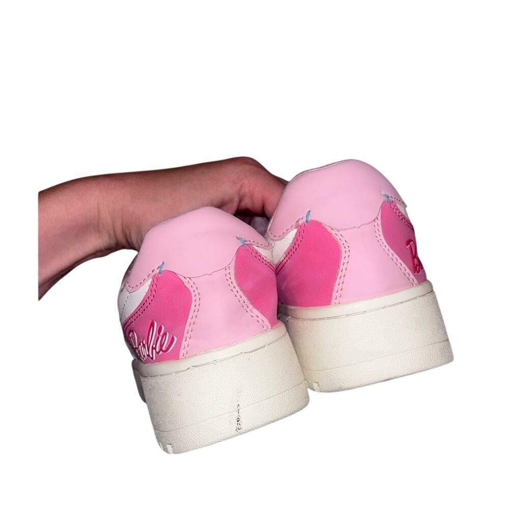ZARA Multi Piece Maxi Sole Sneakers Barbie Pink Blue Colorblock 7.5 - Picture 10 of 10